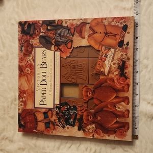Vintage Victoria Paper Doll Bears Rubber Stamp Collection